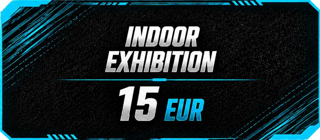 Indoor Exhibition Ticket - 15 EUR